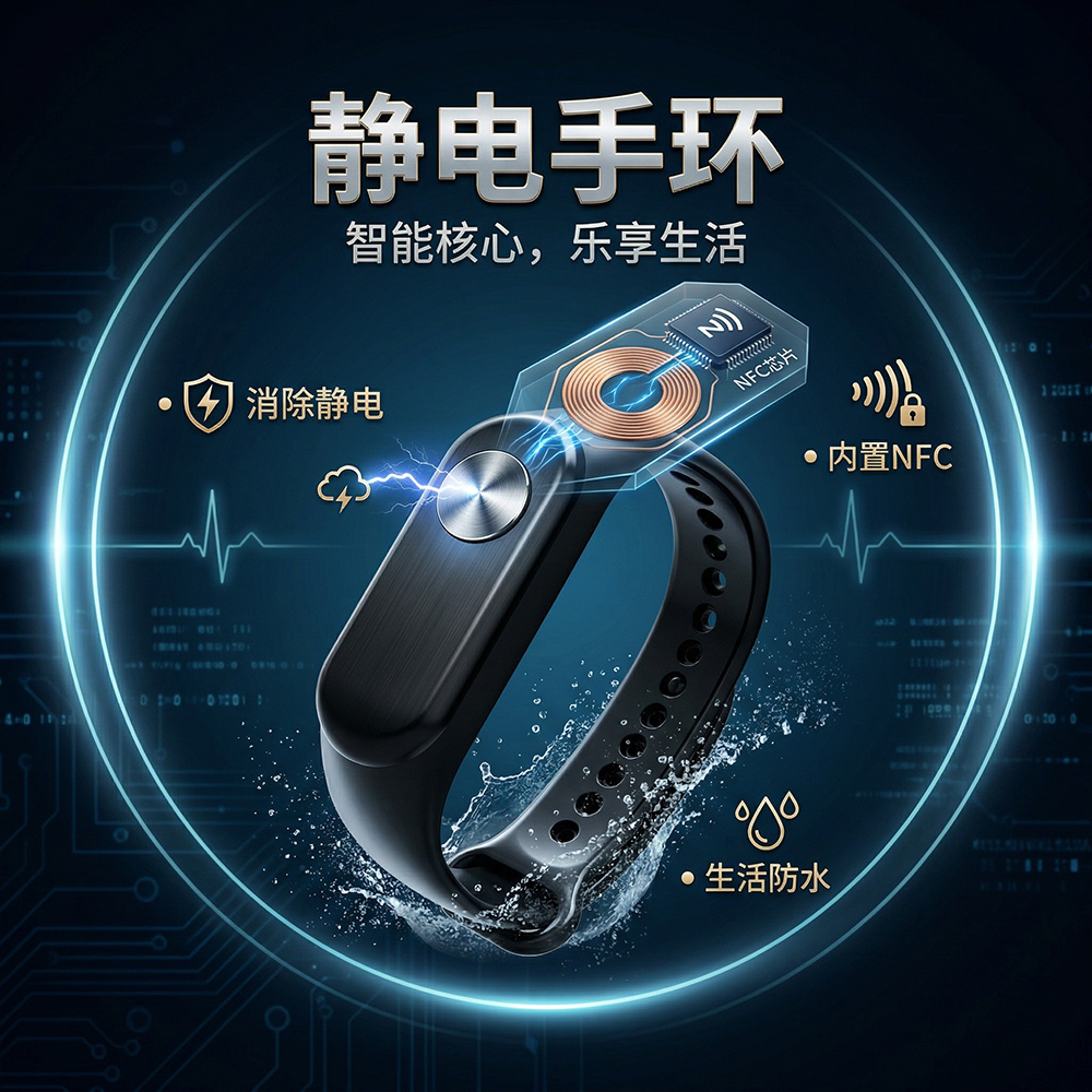 NFC智能静电手环